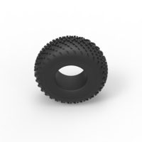 Diecast low pressure tire 2 Scale 1 to 25 - Thumbnail 6