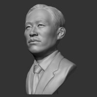 Ahn Chang-ho 3D print model - Thumbnail 3