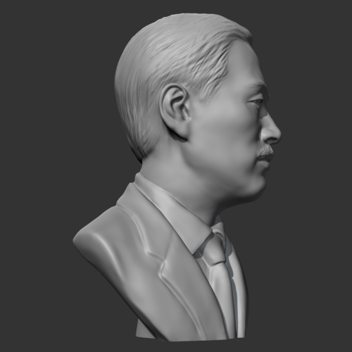 Ahn Chang-ho 3D print model 3D Print 470146