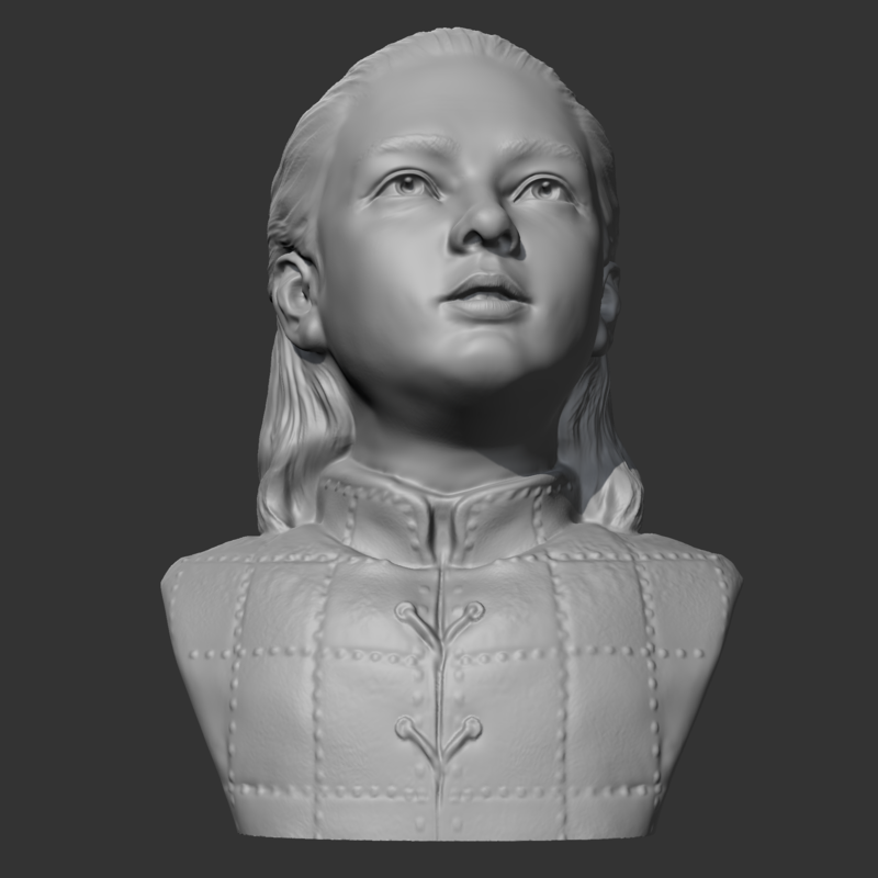 Arya Stark 3D print model