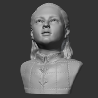 Arya Stark 3D print model - Thumbnail 2