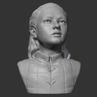 Arya Stark 3D print model - Thumbnail 10