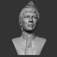 Cersei Lannister 3D print model - Thumbnail 10