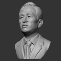 Lee Myung-bak 3D print model - Thumbnail 2