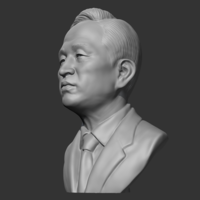 Lee Myung-bak 3D print model - Thumbnail 3