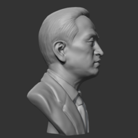 Lee Myung-bak 3D print model - Thumbnail 7