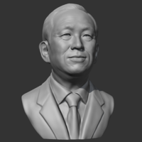 Syngman Rhee 3D print model - Thumbnail 8