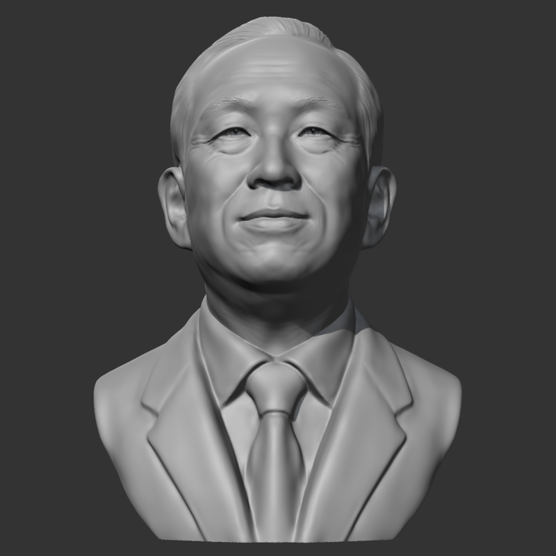 Syngman Rhee 3D print model