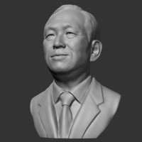 Syngman Rhee 3D print model - Thumbnail 10