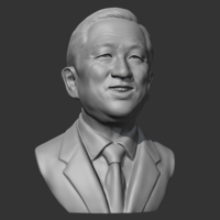 Roh Tae-woo 3D print model - Thumbnail 1