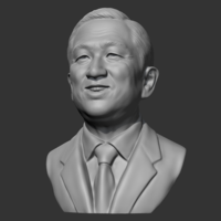Roh Tae-woo 3D print model - Thumbnail 3