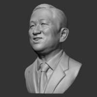 Roh Tae-woo 3D print model - Thumbnail 4