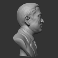 Roh Tae-woo 3D print model - Thumbnail 9