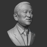 Roh Tae-woo 3D print model - Thumbnail 10