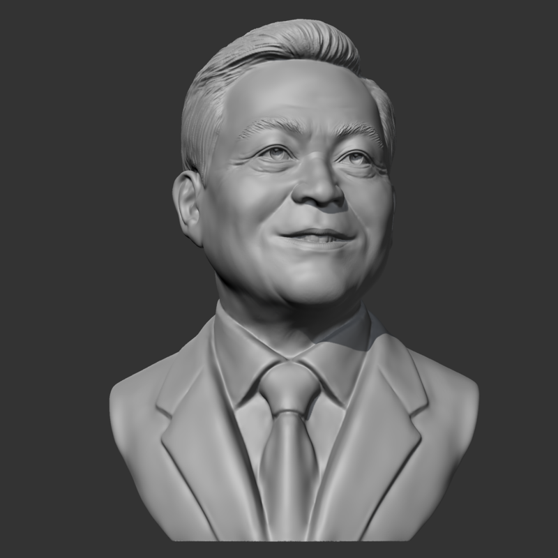Lee Kun-hee 3D print model