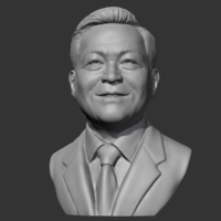 Lee Kun-hee 3D print model - Thumbnail 2