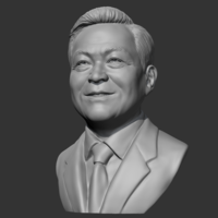 Lee Kun-hee 3D print model - Thumbnail 3