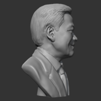 Lee Kun-hee 3D print model - Thumbnail 8