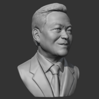 Lee Kun-hee 3D print model - Thumbnail 9