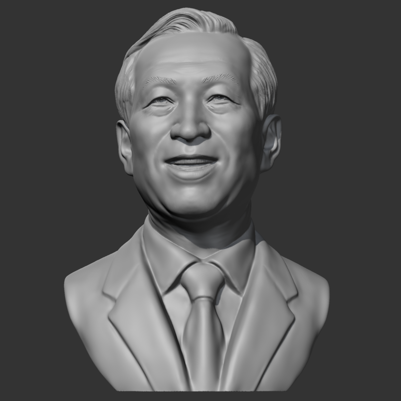 Chung Ju-yung 3D print model