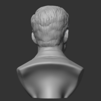 John F Kennedy 3D print model - Thumbnail 6