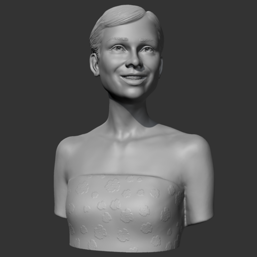 Audrey Hepburn 3D print model 3D Print 470319