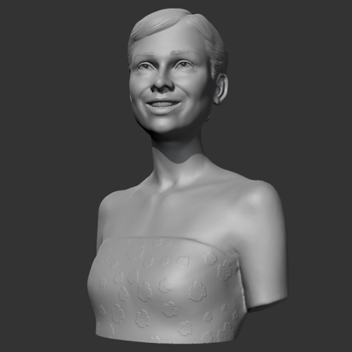 Audrey Hepburn 3D print model 3D Print 470321