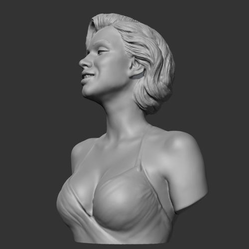 Marilyn Monroe 3D print model 3D Print 470328