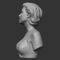 Marilyn Monroe 3D print model - Thumbnail 2