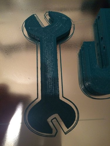 Customized Double sided wrench 12-10mm 3D Print 47033