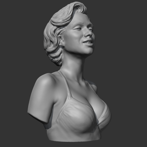 Marilyn Monroe 3D print model 3D Print 470332