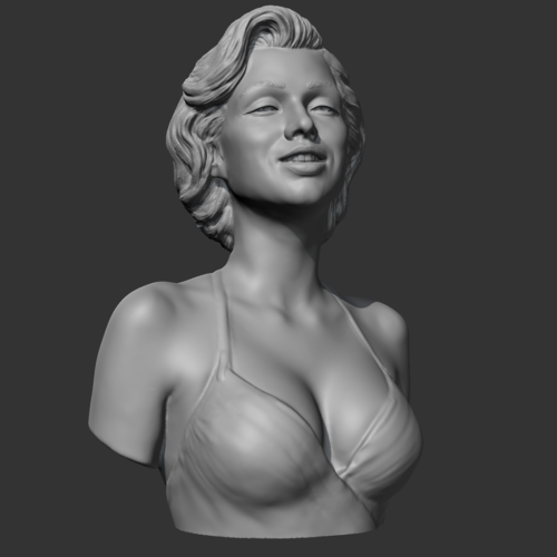 Marilyn Monroe 3D print model 3D Print 470333