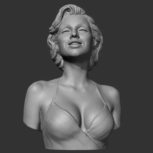 Marilyn Monroe 3D print model