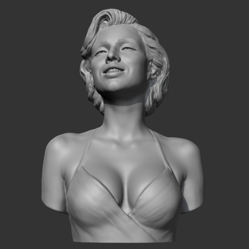 Marilyn Monroe 3D print model 3D Print 470336