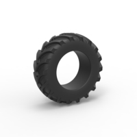 Diecast offroad tire 2 Scale 1 to 25 - Thumbnail 1