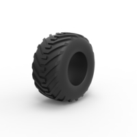 Diecast offroad tire 3 Scale 1 to 25 - Thumbnail 2