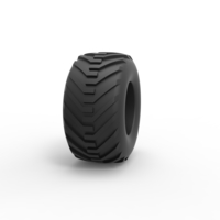 Diecast offroad tire 3 Scale 1 to 25 - Thumbnail 3