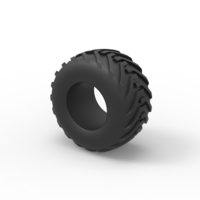 Diecast offroad tire 3 Scale 1 to 25 - Thumbnail 7