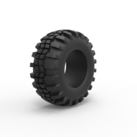 Diecast offroad tire 4 Scale 1 to 25 - Thumbnail 2
