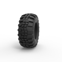 Diecast offroad tire 4 Scale 1 to 25 - Thumbnail 3