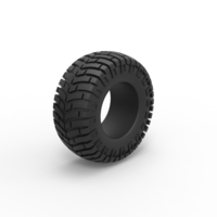 Diecast offroad tire 6 Scale 1 to 25 - Thumbnail 2
