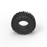 Diecast offroad tire 7 Scale 1 to 25 - Thumbnail 6