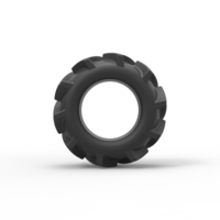 Diecast offroad tire 9 Scale 1 to 25 - Thumbnail 5