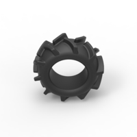 Diecast offroad tire 9 Scale 1 to 25 - Thumbnail 6