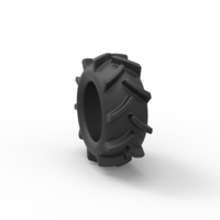 Diecast offroad tire 9 Scale 1 to 25 - Thumbnail 8