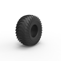 Diecast offroad tire 10 Scale 1 to 10 - Thumbnail 2