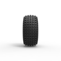 Diecast offroad tire 11 Scale 1 to 10 - Thumbnail 4