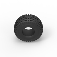 Diecast offroad tire 11 Scale 1 to 10 - Thumbnail 6