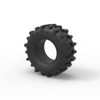 Diecast offroad tire 12 Scale 1 to 25 - Thumbnail 7
