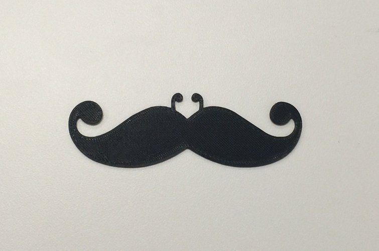 ​Movember Mustache 3D Print 47048
